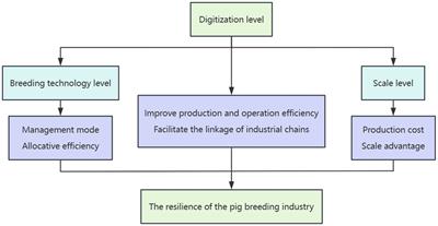 Effects and mechanisms of digitalization to enhance the resilience of the hog breeding industry: evidence from China